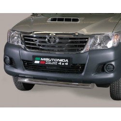 TUBE PROTECTION AVANT INOX 76 TOYOTA HILUX 2011- - accessoires 4X4 MISUTONIDA