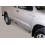 TUBES MARCHE PIEDS OVALE INOX DESIGN TOYOTA HILUX EXTRA CAB 2011- - accessoires 4X4 MISUTONIDA