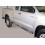 TUBES MARCHE PIEDS OVALE INOX DESIGN TOYOTA HILUX EXTRA CAB 2011- - accessoires 4X4 MISUTONIDA