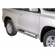 TUBES MARCHE PIEDS OVALE INOX DESIGN TOYOTA LAND CRUISER 150 3P 2009- - accessoires 4X4 MISUTONIDA