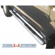 TUBES MARCHE PIEDS OVALE INOX Ø 76 TOYOTA VIGO DBLE CAB - accessoires 4X4 MISUTONIDA