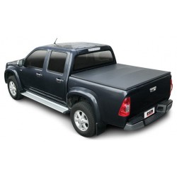 BACHE PLATE NOIRE VOLKSWAGEN AMAROK DOUBLE CAB 2010- accessoires 4X4 MISUTONIDA