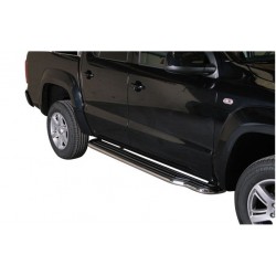 MARCHE-PIEDS INOX 50 VOLKSWAGEN AMAROK 2010- accessoires 4X4 MISUTONIDA