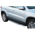 MARCHE-PIEDS INOX Ø50 VOLKSWAGEN TIGUAN - accessoires 4X4 MISUTONIDA