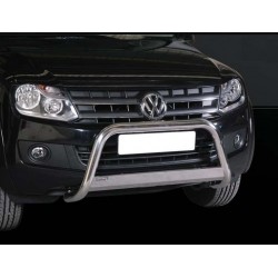 MEDIUM BAR INOX Ø 63VOLKSWAGEN AMAROK 2010- CE - accessoires 4X4 MISUTONIDA