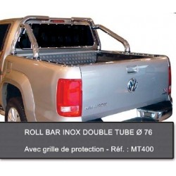 ROLL BAR INOX 76 COMP RTC VOLKSWAGEN AMAROK 2010- accessoires 4X4 MISUTONIDA