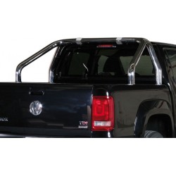 ROLL BAR INOX DBL TUBE 76 VOLKSWAGEN AMAROK 2010- AVEC MARQUAGE - accessoires 4X4 MISUTONIDA