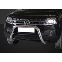 SUPER BAR INOX Ø 76 VOLKSWAGEN AMAROK 2010- CE - accessoires 4X4 MISUTONIDA