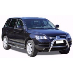 TUBES MARCHE PIEDS INOX Ø 76 VOLKSWAGEN TOUAREG - accessoires 4X4 MISUTONIDA