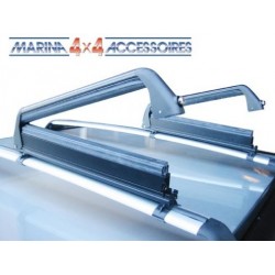 Porte skis 4 paires,fermeture à clé pour Tonneau Cover Aluminium Upstone. accessoires 4X4 MISUTONIDA