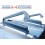 Porte skis 4 paires,fermeture à clé pour Tonneau Cover Aluminium Upstone. accessoires 4X4 MISUTONIDA