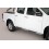 TUBES MARCHE PIEDS OVALE INOX 76 ISUZU DMAX DOUBLE CABINE 2012- SPACE CAB - accessoires 4X4 MISUTONIDA