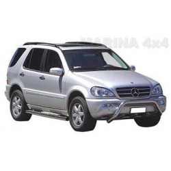 SUPER BAR INOX Ø 76 MERCEDES ML 1998- 2005 - accessoires 4X4 MISUTONIDA