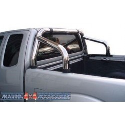 Roll bar inox double tubes Ø 76 MITSUBISHI L200 2006- TRITON - accessoires 4x4