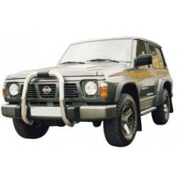 BIG BAR INOX Ø 76 NISSAN PATROL GR - 1998