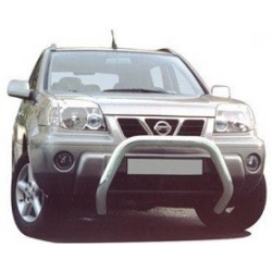 SUPER BAR INOX Ø 76 NISSAN X TRAIL 2003- 2007 DCI - accessoires 4X4 MISUTONIDA