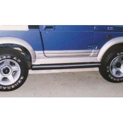 Tubes bas de caisse inox Ø 63 SUZUKI SAMURAI COURT - accessoires 4X4 MISUTONIDA