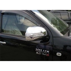 Coques retroviseur CHROMEES AV CLIGNOTANT TOYOTA VIGO 2006 - accessoires 4x4