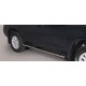 TUBES MARCHE PIEDS OVALE INOX TOYOTA LAND CRUISER 150 5P 2014 - accessoires 4x4 MISUTONIDA