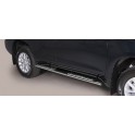 TUBES MARCHE PIEDS OVALE INOX DESIGN TOYOTA LAND CRUISER 150 5P 2014 - accessoires 4x4 MISUTONIDA