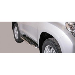 MARCHE PIEDS INOX 50 TOYOTA LAND CRUISER 150 3P2014 - accessoires 4x4 MISUTONIDA