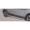 TUBES MARCHE PIEDS INOX D.76 NISSAN QASHQAI 2014- - accessoires 4x4 MISUTONIDA