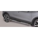 TUBES MARCHE PIEDS OVALE INOX DESIGN NISSAN QASHQAI 2014-2017 - accessoires 4x4 MISUTONIDA