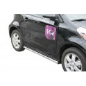 Tubes bas de caisse inox 63 TOYOTA IQ 2009- - accessoires 4X4 MISUTONIDA