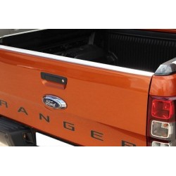 PROTECTION INOX PORTE ARRIERE FORD RANGER 2012- - accessoires 4x4