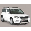 MEDIUM BAR INOX 63 SKODA YETI 2014- - accessoires 4X4 MISUTONIDA