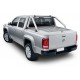 TONNEAU COVER ABS3 VW AMAROK DC PEINT GRIS H7W COMPATIBLE AVEC ROLL-BAR ORIGINE VW - accessoires 4X4 MISUTONIDA