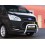 Protection avant INOX 60 FORD TRANSIT CUSTOM 2013- CE accessoires 4x4 MISUTONIDA