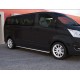 Protection laterales ovales INOX 90 FORD TRANSIT CUSTOM 2013- CE accessoires 4x4 MISUTONIDA
