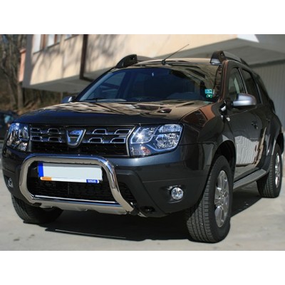 protection avant inox 60 dacia duster 2010-2014 - ce