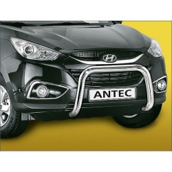 Protection avant INOX 60 HYUNDAI IX35 2010-2014 - CE accessoires 4x4 ANTEC