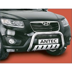 Protection avant basse INOX 70 HYUNDAI SANTA FE 5P 2010- - CE accessoires 4X4 ANTEC