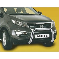 Protection avant INOX 60 KIA SORENTO 2010- - CE accessoires 4X4 ANTEC