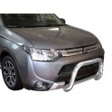 Barre de protection des pietons INOX 70 MITSUBISHI OUTLANDER 2014- - CE accessoires 4x4 ANTEC