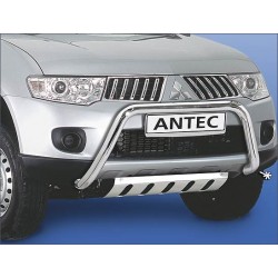 Protection avant haut INOX 60 MITSUBISHI L200 2012-2014 - CE accessoires 4X4 ANTEC