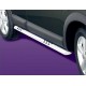 Protections laterales ovales INOX 90 NISSAN QASHQAI 2010- - CE accessoires 4X4 ANTEC