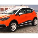 Protection laterale rondes INOX 42 RENAULT CAPTUR 2013- -CE accessoires 4X4 ANTEC