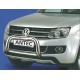 Barre de protection des pietons INOX 70 VOLKSWAGEN AMAROK PICK-UQ 2010- - CE accessoires 4X4 ANTEC