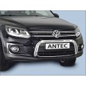 Barre de protection des pietons INOX 60 VOLKSWAGEN TIGUAN 2011- - CE accessoires 4X4 ANTEC