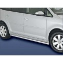 Protection laterale rondes INOX 42 VOLKSWAGEN TOURAN 2010- - CE accessoires 4X4 ANTEC
