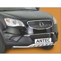 Tube de protection avant INOX 42 SSANGYONG KORANDO 2011- - CE accessoires 4X4 ANTEC