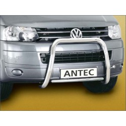 Barre de protection des pietons INOX 60 VOLKSWAGEN MULTIVAN 2009-2013 - CE accessoires 4X4 ANTEC