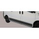 Tubes bas de caisse inox OVALE RENAULT TRAFIC 2007- - accessoires 4X4 MISUTONIDA