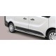 TUBES MARCHE PIEDS OVALE INOX DESIGN OPEL VIVARO 2014- Version courte L1 - accessoires 4x4 MISUTONIDA