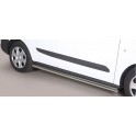 TUBES BAS DE CAISSE INOX D.63 FORD TRANSIT COURRIER 2014 - accessoires 4x4