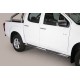 TUBES MARCHE PIEDS OVALE INOX 76 ISUZU DMAX XTRA CABINE 2012- - accessoires 4X4 MISUTONIDA